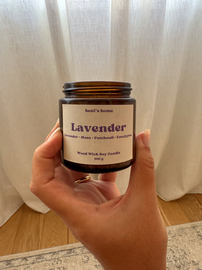 Amber Jar Candles (100 g)