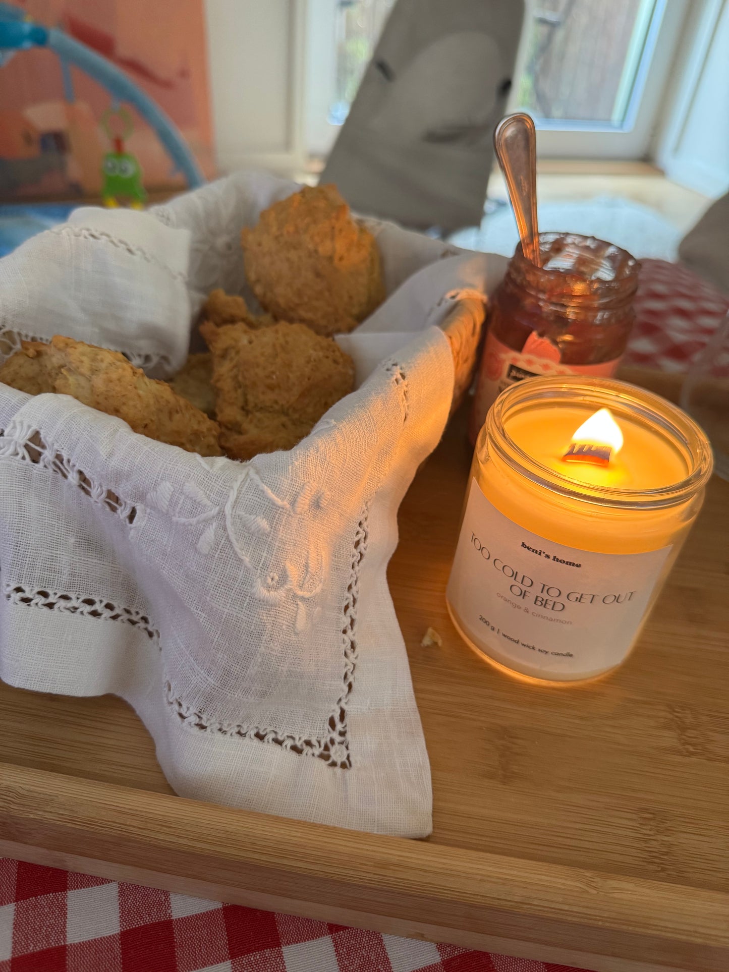 Too Cold To Get Out Of Bed | Orange & Cinnamon