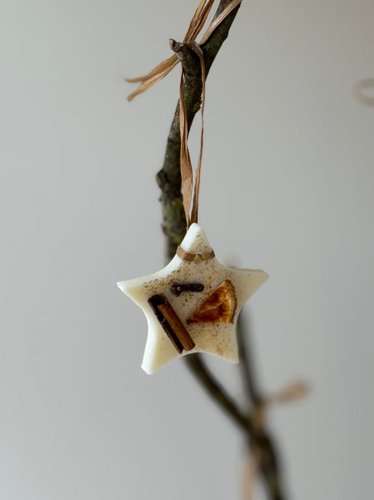 Scented Christmas Tree Decoration - Star